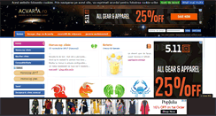 Desktop Screenshot of acvaria.ro